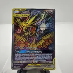 Moltres & Zapdos & Articuno GX SM210 Hidden Fates Promo Card MINT Pokemon - Image 1