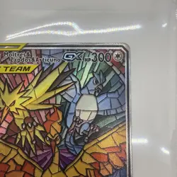 Moltres & Zapdos & Articuno GX SM210 Hidden Fates Promo Card MINT Pokemon - Image 5