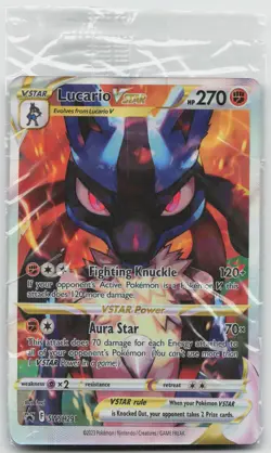 Lucario VSTAR - SEALED Holo SWSH: Sword & Shield Promo Cards SWSH291 NM - Image 1