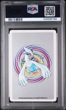 2000 POKEMON SILVER VERSION PLAYING CARDS KING OF SPADES #199 SLOWKING PSA 9 - Image 2