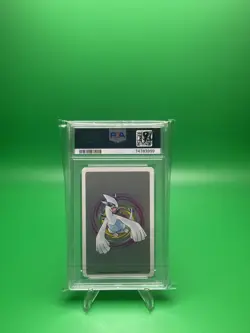 Psa 9 2000 Pokemon Silver Version Japanese Playing Cards Poker 158 Totodile - Image 2