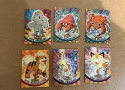Topps Animated Pokemon Card Lot Vintage WOTC - Image 1
