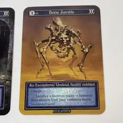 Sorcery Contested Realm Gothic Foil Card Lot Of 5 Bone Jumble Bladderblimp More - Image 4