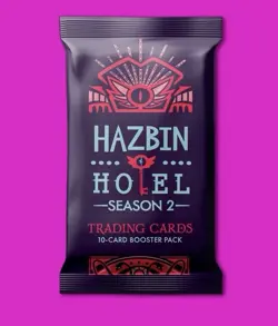 Hazbin Hotel Season Two Trading Cards 1st Edition Booster Pack PRESALE - Image 1