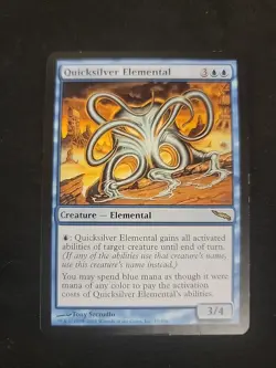 Quicksilver Elemental MTG Magic Mirrodin Rare Commander Combo Vivi - Image 1