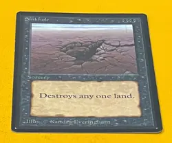MTG SINKHOLE Beta (OldManMTG 009-300) - Image 5