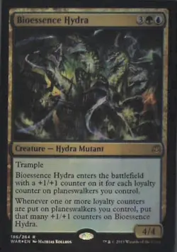 Bioessence Hydra - War of the Spark: #186, Magic: The Gathering - Foil Lp C250 - Image 1