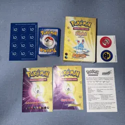 Pokemon TCG Neo Destiny Light Theme Deck Box Incomplete No Holo - Image 1