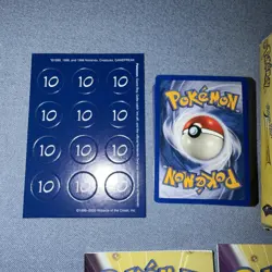 Pokemon TCG Neo Destiny Light Theme Deck Box Incomplete No Holo - Image 2