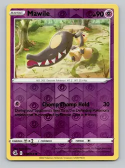 Reverse Holo Mawile 119/264 Common SWSH08: Fusion Strike Pokemon - Image 1