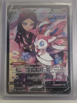 Pokemon TCG Sylveon V TG14/TG30 Alternate Art Trainer Gallery Brilliant Stars - Image 2