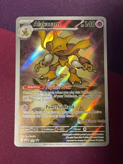 Alakazam 009 Pokemon Center Stamped Promo - Image 1