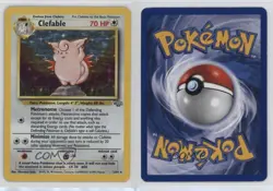 Clefable Holo Pokemon Jungle #1 1999 - Image 3