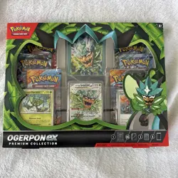 Pokemon TCG Ogerpon ex Premium Collection Box - Factory Sealed - Image 1