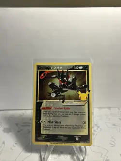 Greninja Gold Star SWSH144 Black Star Promos Celebrations Holo Pokemon 2021 - Image 2