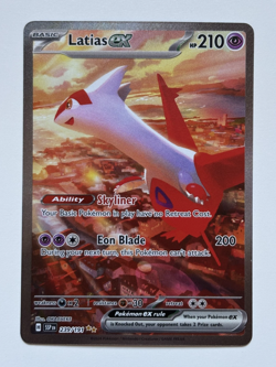 Latias ex NM SIR 239/191 Sv08: Surging Sparks Pokemon TCG Holo - Image 1