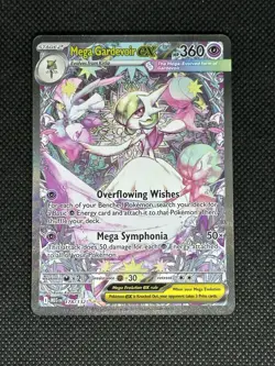 Pokemon TCG Mega Gardevoir ex 178/132 Special Illustration Rare Mega Evolution - Image 1