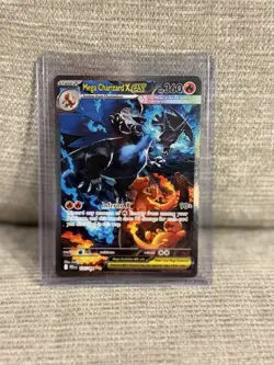 Mega Charizard X EX 125/094 Holo Special Illustration Rare Pokemon TCG Me02 - Image 3