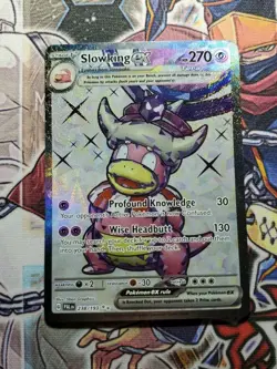 Pokemon TCG Slowking ex Scarlet & Violet - Paldea Evolved 238/193 Holo NM - Image 1
