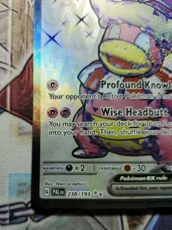 Pokemon TCG Slowking ex Scarlet & Violet - Paldea Evolved 238/193 Holo NM - Image 3