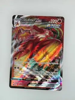 2021 Pokemon Chilling Reign Blaziken VMAX 021/198 NM - Image 1