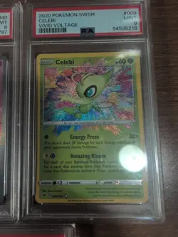 Graded Pokemon Bundle English PSA Seven Cards, Six 9s, One 8 - Image 5
