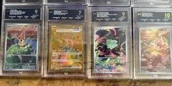 18 Graded Pokemon cards ( various grades both English and Japanese) - Image 2