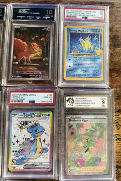 18 Graded Pokemon cards ( various grades both English and Japanese) - Image 4