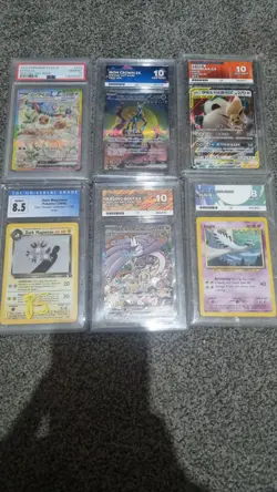 Graded pokemon cards bundle! 6 CARDS. PSA , ACE , 10, 8.5,english & Japanese! - Image 1