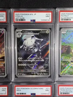 PSA English & Japanese Pokemon Graded Cards - 7 Card Lot - Image 3