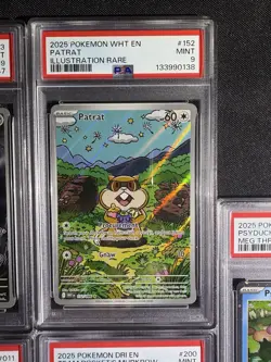 PSA English & Japanese Pokemon Graded Cards - 7 Card Lot - Image 4