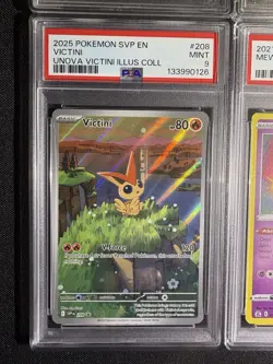 PSA English & Japanese Pokemon Graded Cards - 7 Card Lot - Image 5