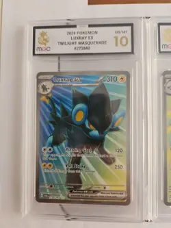 Pokemon Cards Bundle Joblot × 2 Graded English Slabs - Image 2