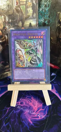 Yugioh! 1x Dracotail Shaulas BPRO-EN037 Ultra Rare 1st Ed NM - Image 1