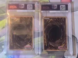Yu-Gi-Oh Korean Dark Magician 15AX-KRY01 & Dark Magician Of Chaos YGLD PSA 10 - Image 2