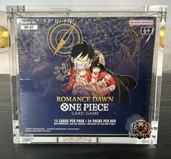 One Piece Romance Dawn Booster Box OP-01 Blue Bottom Sealed English Pre-Errata - Image 1