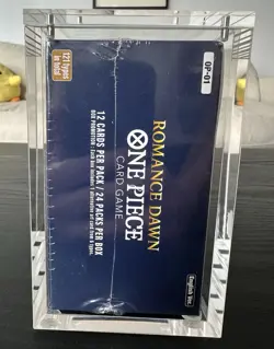 One Piece Romance Dawn Booster Box OP-01 Blue Bottom Sealed English Pre-Errata - Image 4
