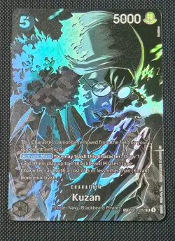 SP Kuzan OP10-082 SR One Piece Card Game Legacy Of The Master (OP12 SP) Alt Art - Image 1
