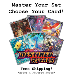 Pokemon S&V Destined Rivals - Holo/Reverse Holo Singles - Choose Your Cards! - Image 1