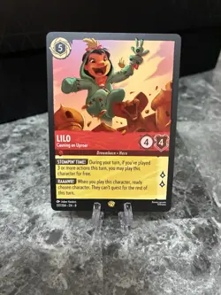 Disney Lorcana TCG Lilo - Causing an Uproar 137/204 Reign of Jafar Legendary - Image 1