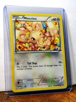 POKEMON MINCCINO RC18/RC25 LEGENDARY TREASURES RADIANT COLLECTION LP - Image 5