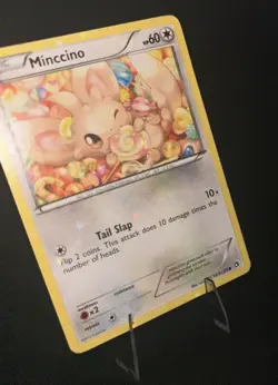 Minccino RC18/RC25 Legendary Treasures: Radiant Collection Starfoil Holo MP - Image 2