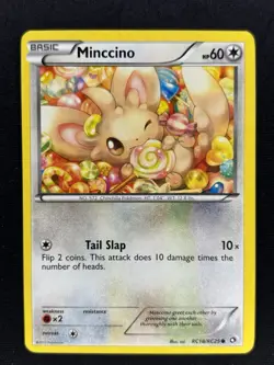 Minccino RC18/RC25 - Legendary Treasures: Radiant Collection Pokemon Card - LP - Image 1