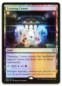 Training Center #358 (Foil) (NM) Commander Legends CMR Magic MTG - Image 1