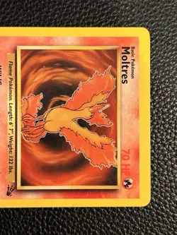 Pokemon TCG Moltres Fossil Card 27/62 Non-Holo Rare - Image 2