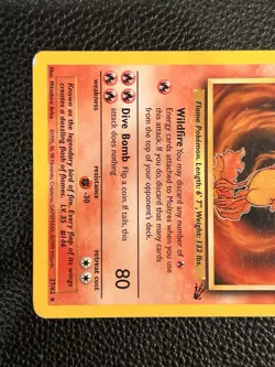 Pokemon TCG Moltres Fossil Card 27/62 Non-Holo Rare - Image 3