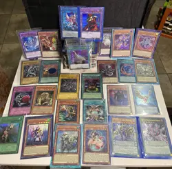 Lot of 200+ Yu-Gi-Oh! Cards. Various Conditions. Includes Blue Eyes White Dragon - Image 1