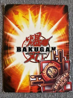 Bakugan New Vestroia Windmills Green Ability Card Ventus Aquos 44/48q Tayghen - Image 4