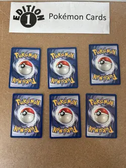 Team Rocket Trainers 1st Edition Pokemon Card Lot Vintage WOTC - Image 2