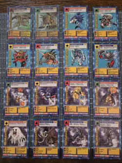 Vintage Digimon Battle Series 1 Cards Complete Starter Deck Set Saberleomon ++ - Image 3